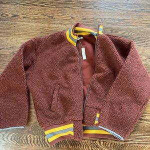 Madwell Sherpa Varsity Bomber Jacket